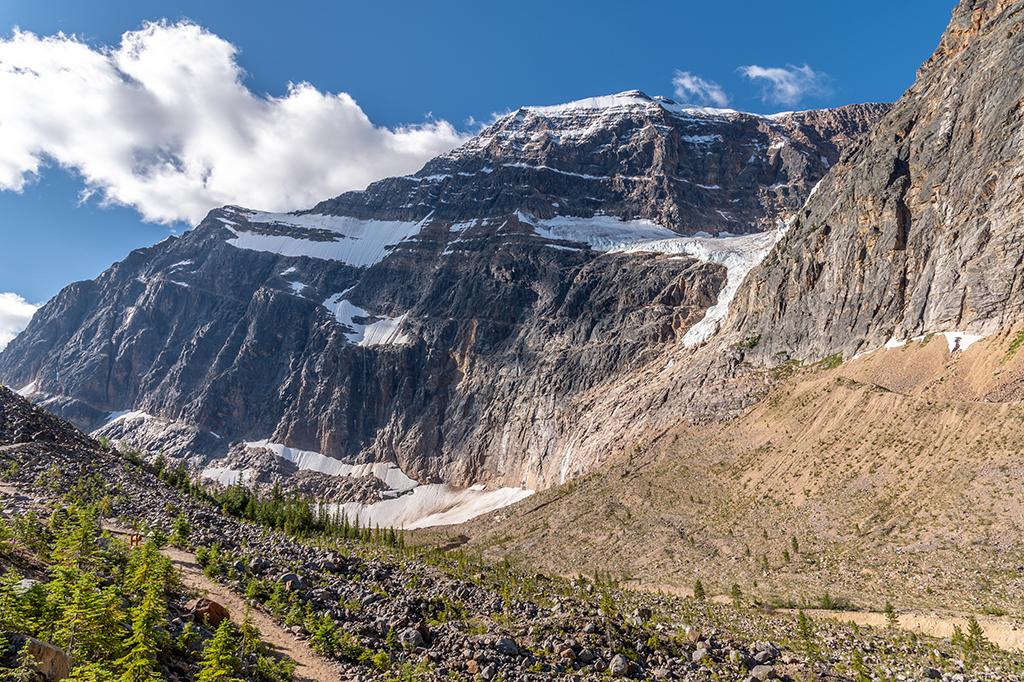 Mount Edith Cavell in Jasper National Park