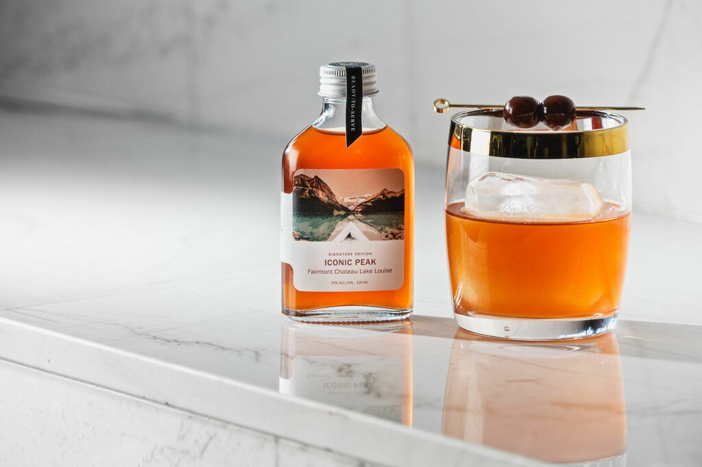 Iconic Peak signature cocktail