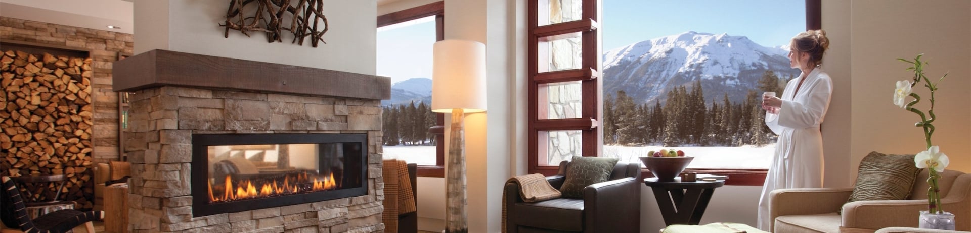 woman waiting in the spa waiting room