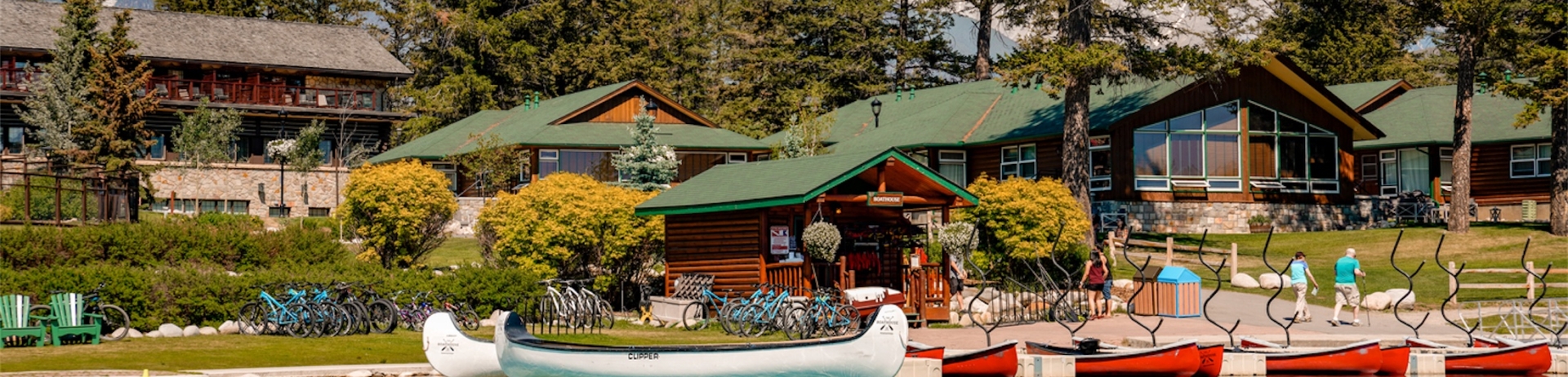 jasper park lodge boathouse