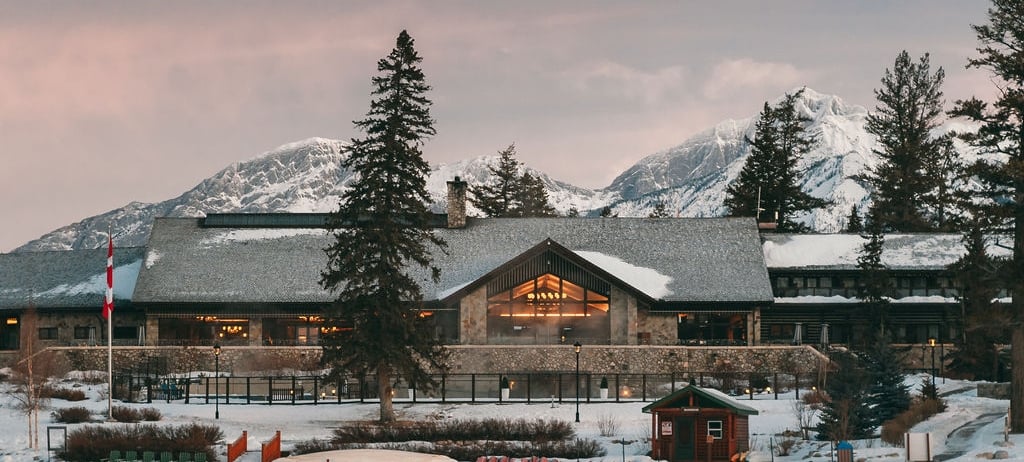 Main Lodge at Fairmont Jasper Park Lodge in Jasper, alberta