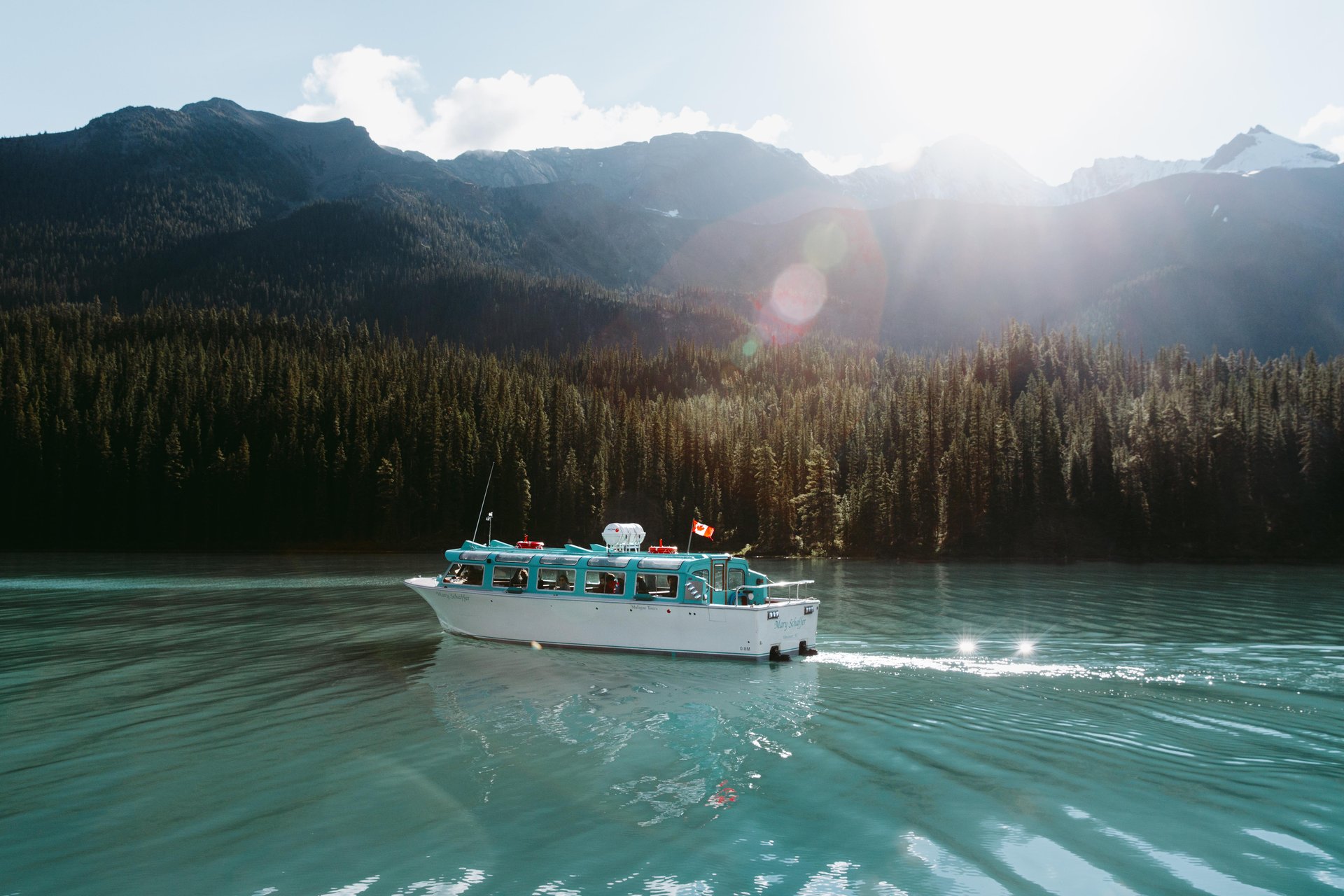 Maligne Lake Boat Cruise