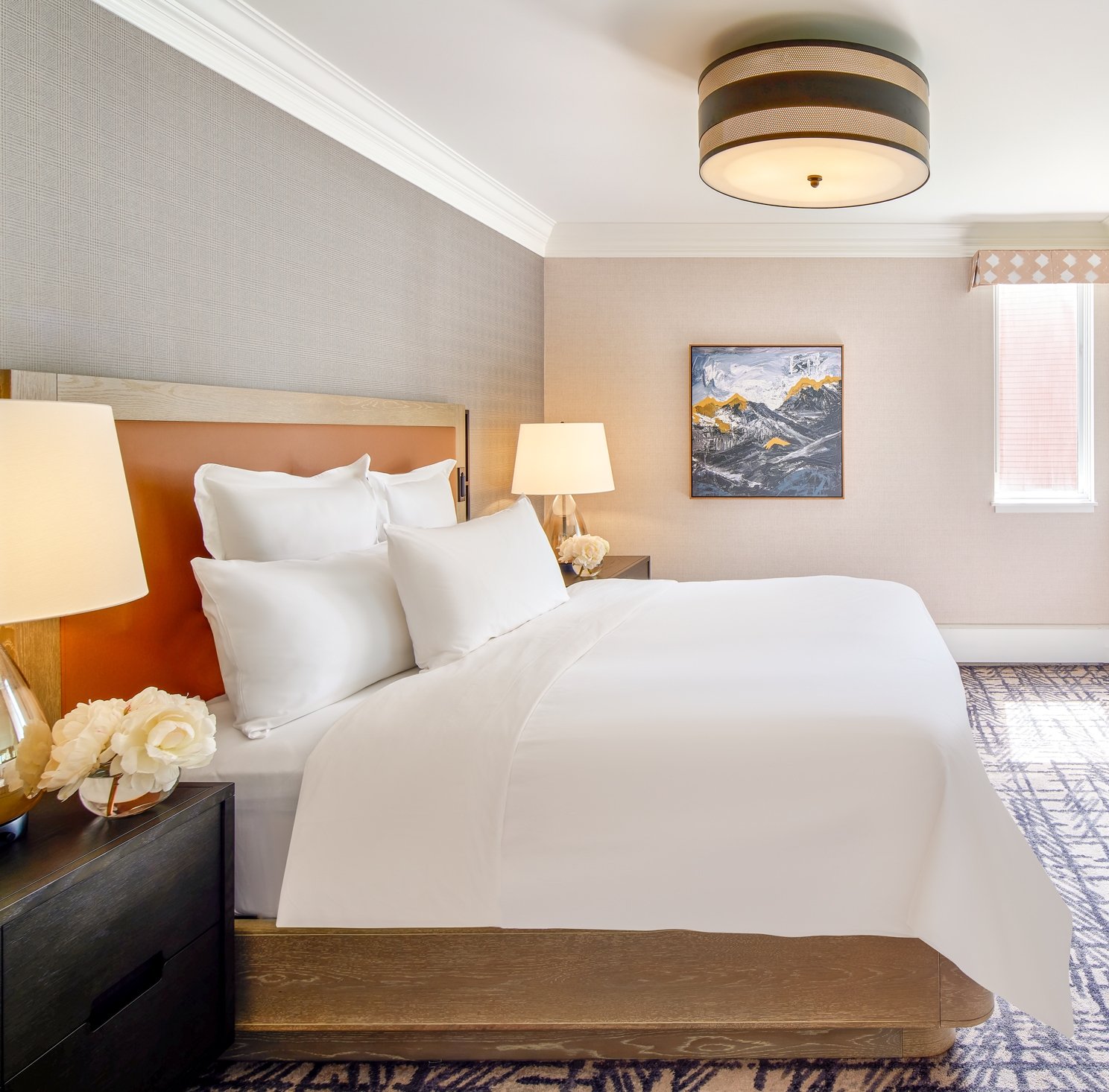 Fairmont Jasper Park Lodge Lake Front Junior Suite Bedroom