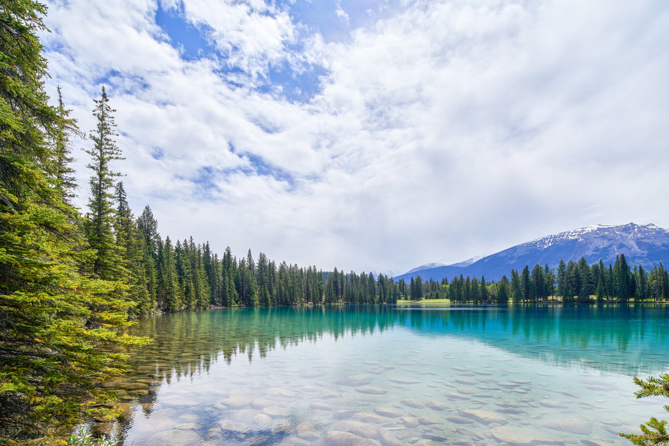 Fairmont Jasper Park Lodge Lake Front Suite View