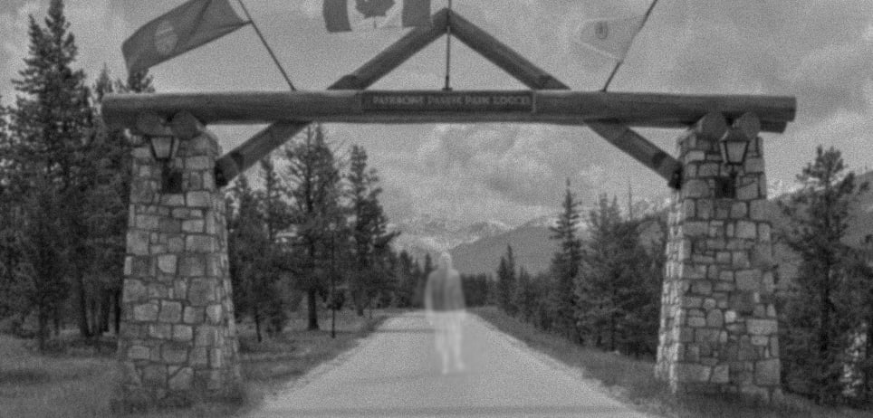 ghost under jasper park lodge arch road