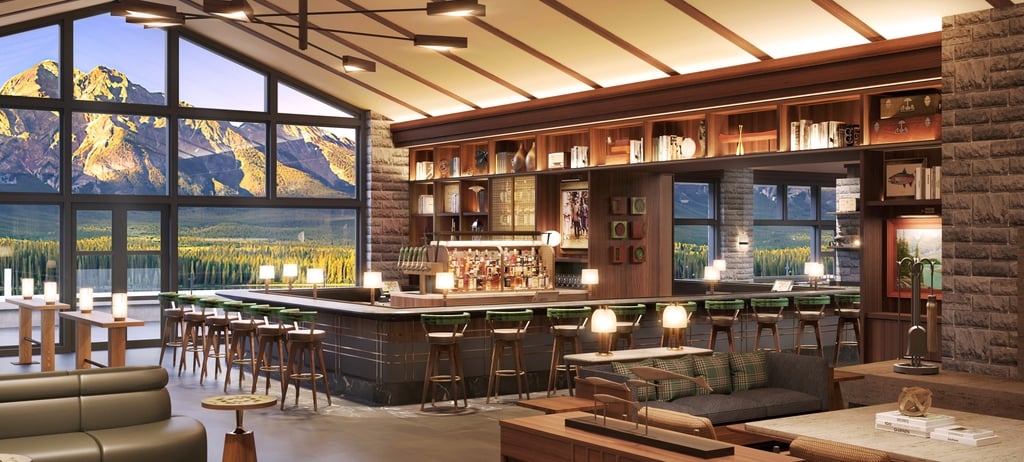 Artist Rendition of Bar & Lounge
