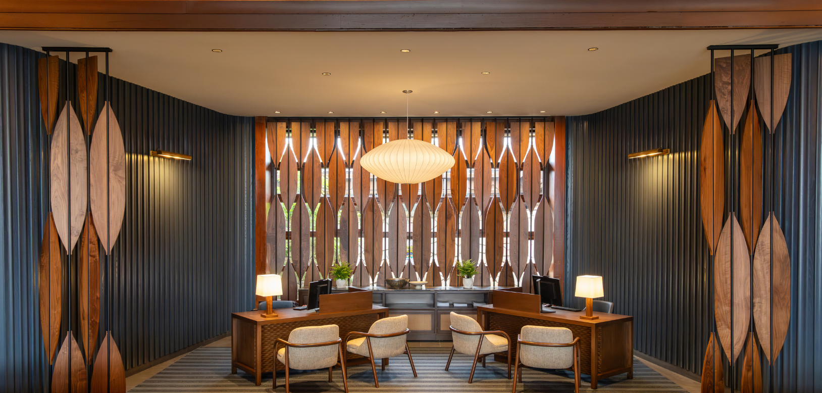 An inviting entryway.